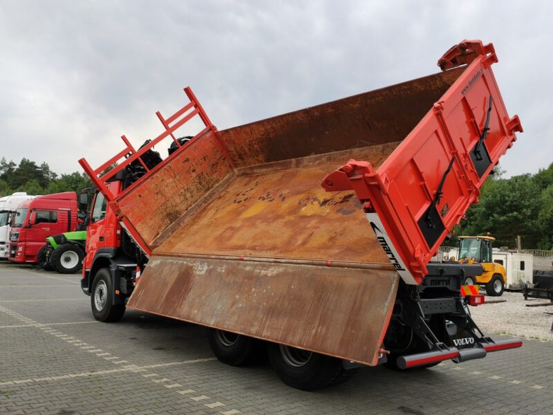 Volvo FMX 410 6x4 13L HDS Radiowy Hydroburta HIAB XS122D-4 HIDUO Wywrot MERREL 2-stronny Sprowadzony !!!