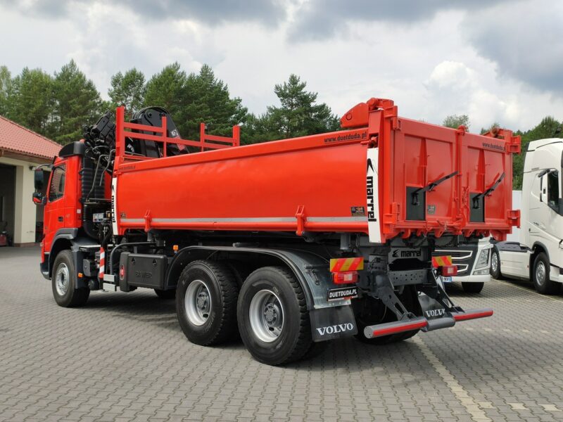 Volvo FMX 410 6x4 13L HDS Radiowy Hydroburta HIAB XS122D-4 HIDUO Wywrot MERREL 2-stronny Sprowadzony !!!