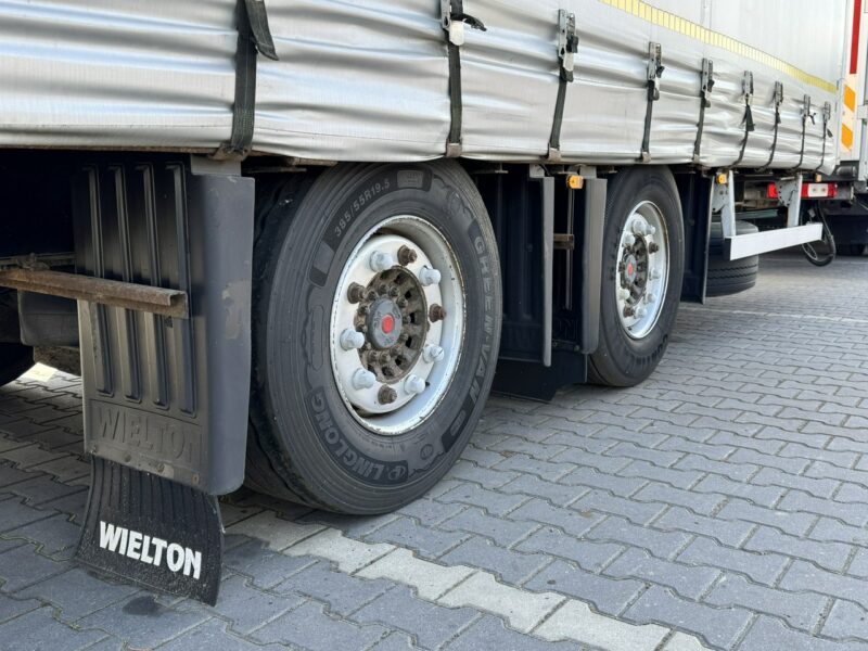 Renault Premium 380 DXi Euro 5 Firana 19 Palet Dach Zsuwany 18ton DMC Tandem Przejazdowy Przyczepa WIELTON Nowe Ogumienie Zadbany Super Stan
