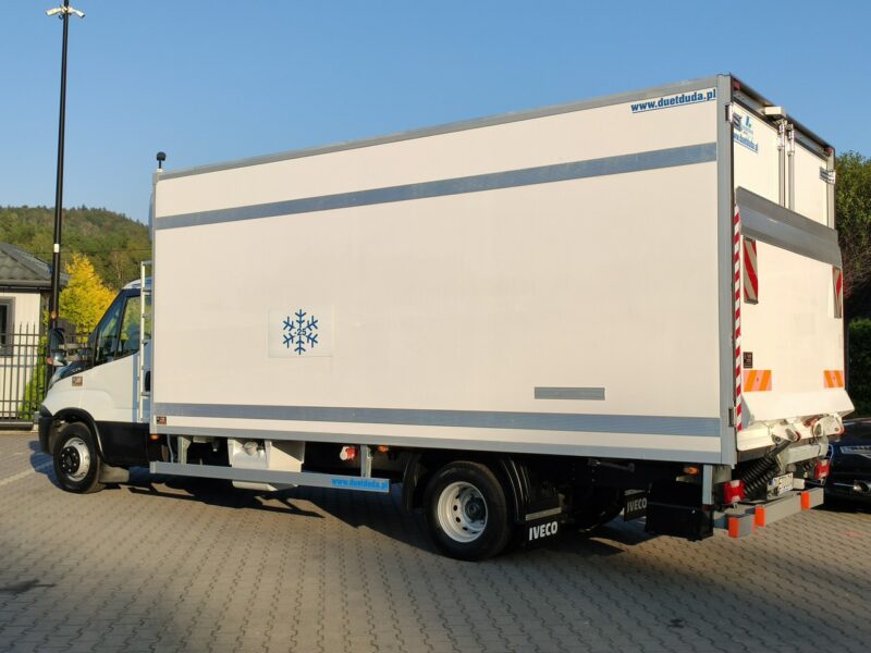 Iveco Daily 70C17 Mroźnia Ściana Grodziowa Multitemperatura Podwójny Parownik Agregat Supra 750 Boczne Drzwi+Tył Winda DHOLLANDIA