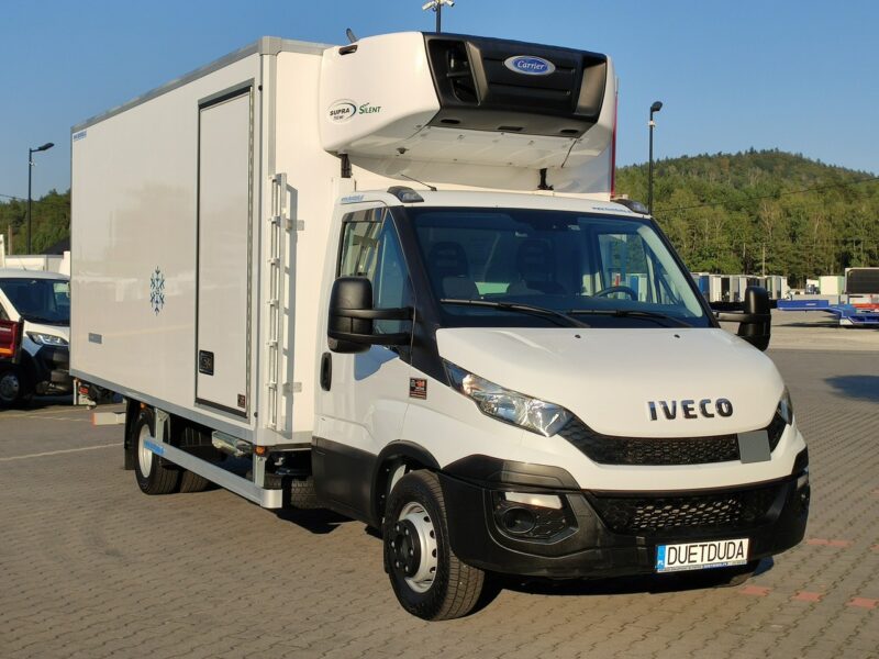 Iveco Daily 70C17 Mroźnia Ściana Grodziowa Multitemperatura Podwójny Parownik Agregat Supra 750 Boczne Drzwi+Tył Winda DHOLLANDIA