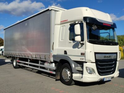 DAF CF 290 E6 Firana Tył Drzwi Dach Podnoszony / Zsuwany Długi 9.30m Ład-9300kg -18000kg Kabina Glob Salon PL !!! Man Mercedes Iveco