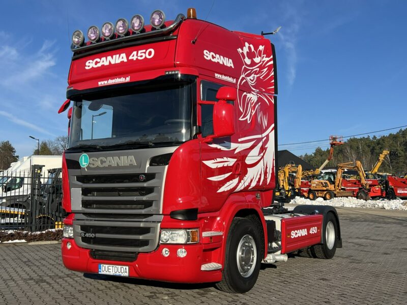 Scania R 450 Topline E6 4x2 Retarder Klima Postojowa !!! Serwisowana Bezwypadkowa Sprawna Zadbana Stan Dobry