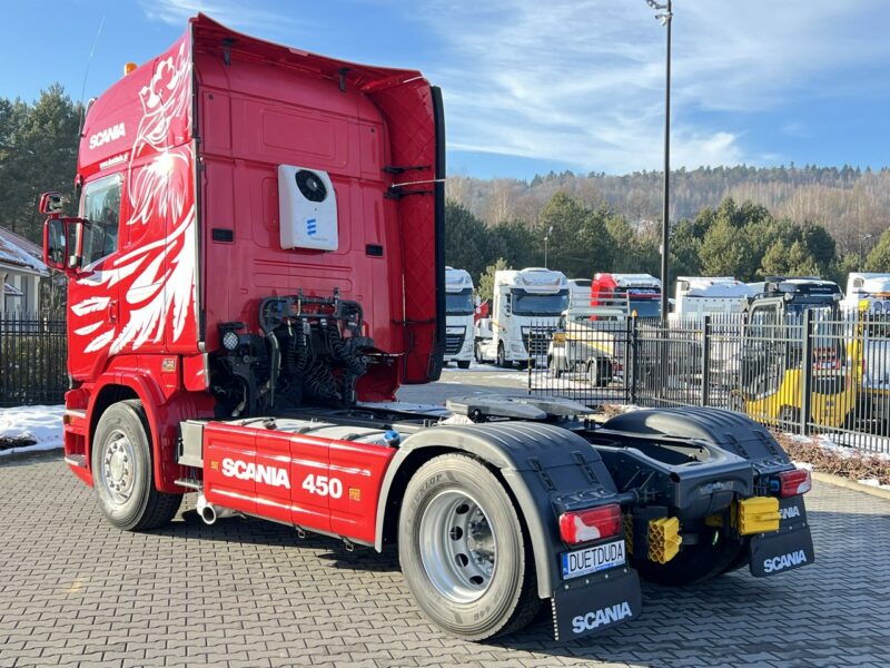 Scania R 450 Topline E6 4x2 Retarder Klima Postojowa !!! Serwisowana Bezwypadkowa Sprawna Zadbana Stan Dobry