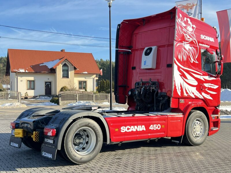 Scania R 450 Topline E6 4x2 Retarder Klima Postojowa !!! Serwisowana Bezwypadkowa Sprawna Zadbana Stan Dobry