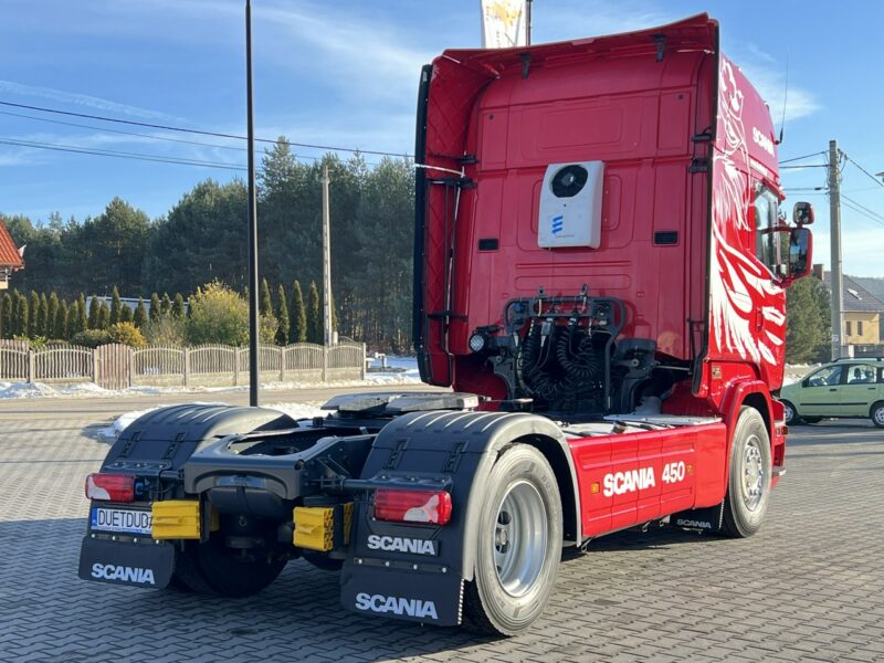 Scania R 450 Topline E6 4x2 Retarder Klima Postojowa !!! Serwisowana Bezwypadkowa Sprawna Zadbana Stan Dobry