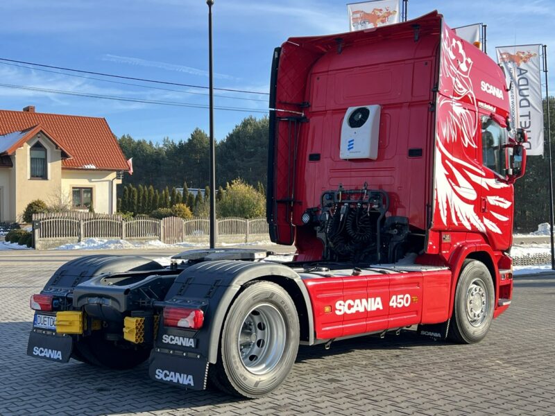 Scania R 450 Topline E6 4x2 Retarder Klima Postojowa !!! Serwisowana Bezwypadkowa Sprawna Zadbana Stan Dobry
