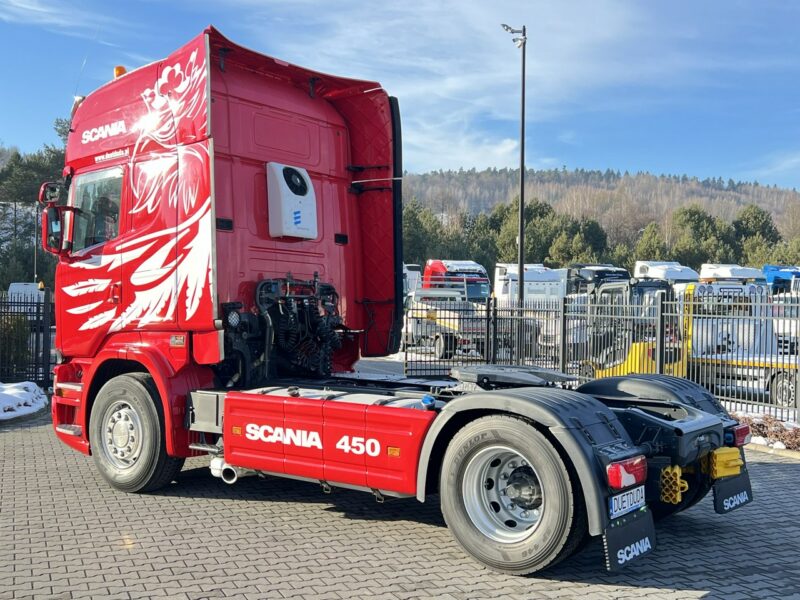 Scania R 450 Topline E6 4x2 Retarder Klima Postojowa !!! Serwisowana Bezwypadkowa Sprawna Zadbana Stan Dobry