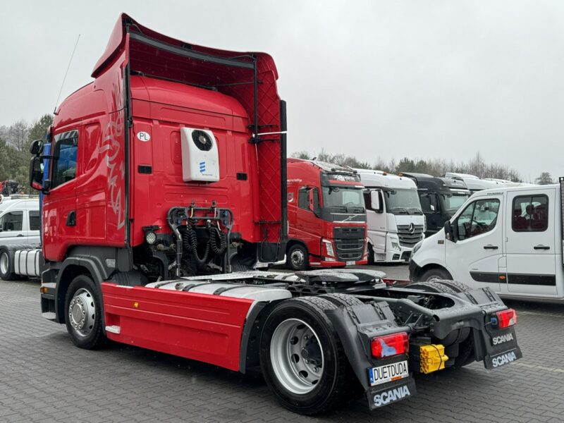 Scania R410 E6 4x2 Retarder Klima Postojowa Low deck / Mega Lowdeck Przód i Tył na Poduszkach