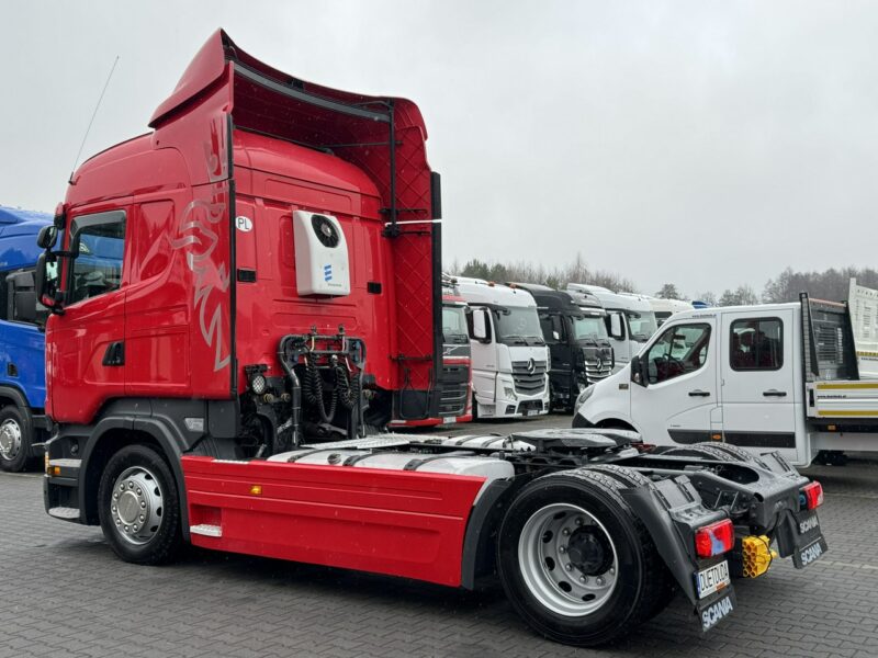 Scania R410 E6 4x2 Retarder Klima Postojowa Low deck / Mega Lowdeck Przód i Tył na Poduszkach