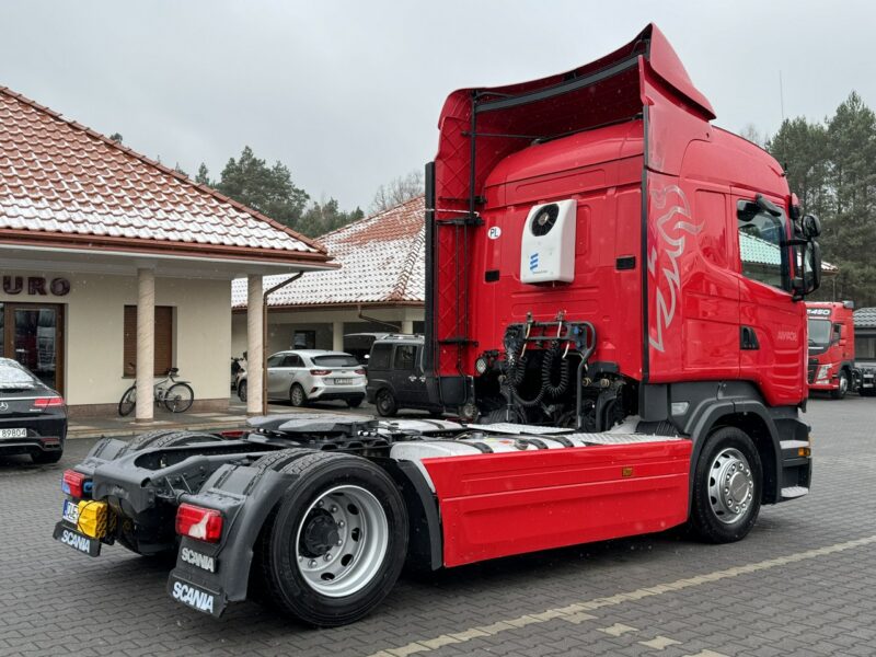 Scania R410 E6 4x2 Retarder Klima Postojowa Low deck / Mega Lowdeck Przód i Tył na Poduszkach