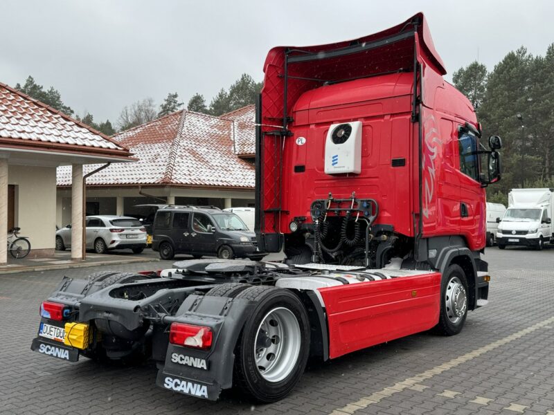 Scania R410 E6 4x2 Retarder Klima Postojowa Low deck / Mega Lowdeck Przód i Tył na Poduszkach