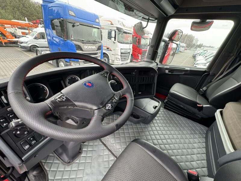 Scania R410 E6 4x2 Retarder Klima Postojowa Low deck / Mega Lowdeck Przód i Tył na Poduszkach