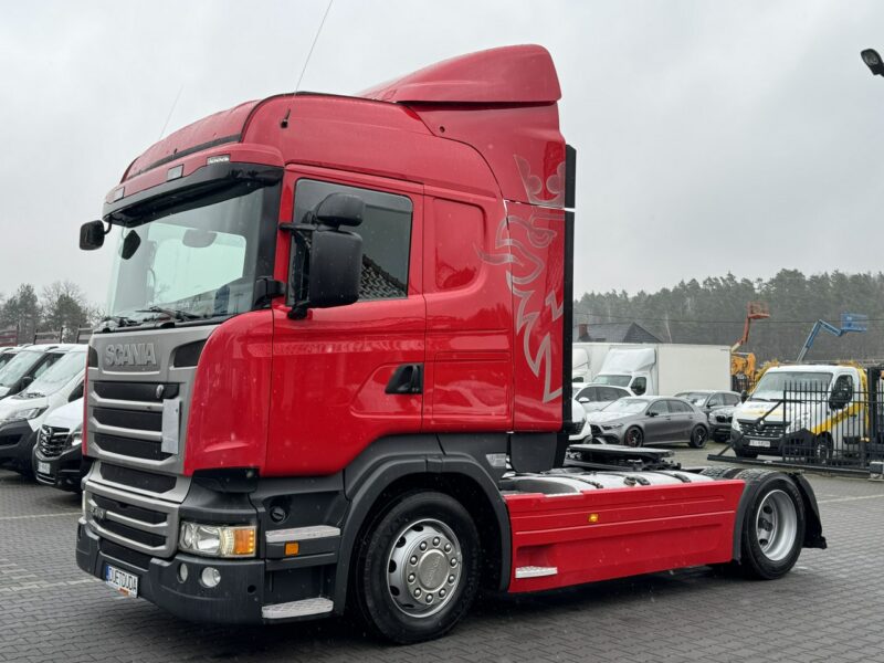 Scania R410 E6 4x2 Retarder Klima Postojowa Low deck / Mega Lowdeck Przód i Tył na Poduszkach