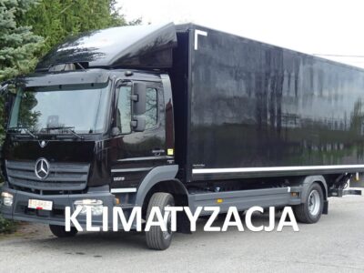 Mercedes ATEGO 1223 EURO6 KONTENER 18P, WINDA KLAPA SPROWADZONY Mercedes Atego 1223 Euro 6 kontener , ksiażka serwisowa piękny