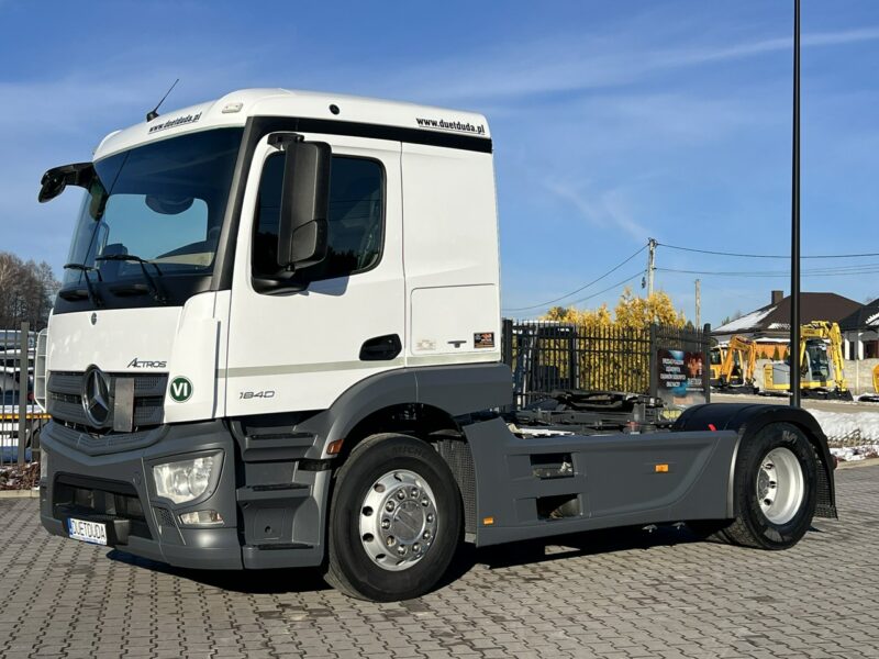 Mercedes ACTROS 1840 Euro 6 ADR HYDRAULIKA Niska Kabina Standard !!! Waga: 6800kg Serwisowany Zadbany Bezwypadkowy Super Stan !!!