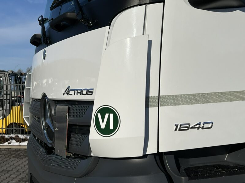 Mercedes ACTROS 1840 Euro 6 ADR HYDRAULIKA Niska Kabina Standard !!! Waga: 6800kg Serwisowany Zadbany Bezwypadkowy Super Stan !!!