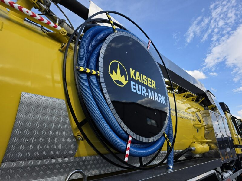 Mercedes WUKO KAISER EUR-MARK PKL 10.10 DO CZYSZCZENIA KANAŁÓW WUKO gorąca woda asenizacyjny separator beczka odpady kanalizacja