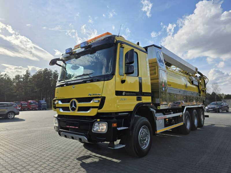 Mercedes WUKO KAISER EUR-MARK PKL 10.10 DO CZYSZCZENIA KANAŁÓW WUKO gorąca woda asenizacyjny separator beczka odpady kanalizacja