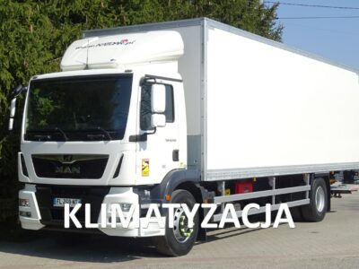 MAN TGM 18.250 Euro 6 kontener 21p. ład. 10300kg! Winda Sprowadzony MAN TGM 18.250 Euro6 ład. 10300kg, kontener 21 palet winda Sprowadzony