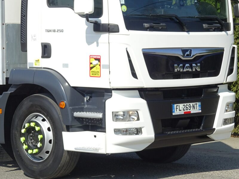 MAN TGM 18.250 Euro 6 kontener 21p. ład. 10300kg! Winda Sprowadzony MAN TGM 18.250 Euro6 ład. 10300kg, kontener 21 palet winda Sprowadzony