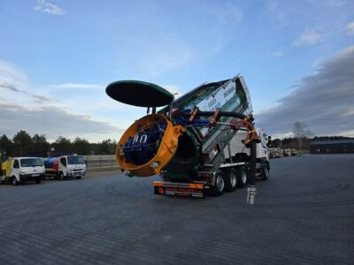 Scania WUKO KAISER EUR-MARK PKL 12.8 DO CZYSZCZENIA KANAŁÓW WUKO asenizacyjny separator beczka odpady czyszczenie kanalizacja