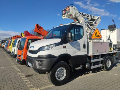 Iveco Daily 55S17W 4x4 Zwyżka 19m Versalift Lat 55 TB Time France 100% Sprawny Montażowy nie Ruthmann GSR Multitel Wumag SUPER STAN !!!