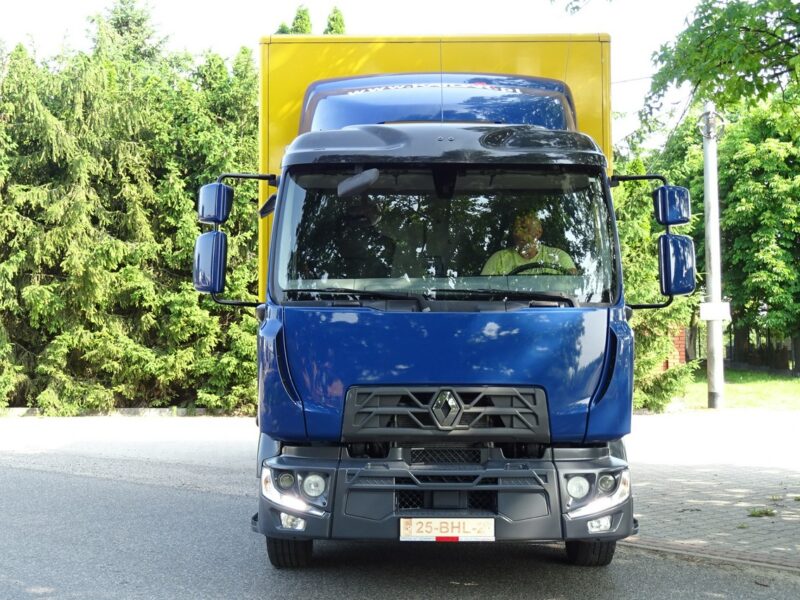 Renault Midlum D12 Euro 6 kontener 18p z windą klapa sypial sprowadzony! renault Midlum D12 Euro6 sypialna kontener winda 18 palet