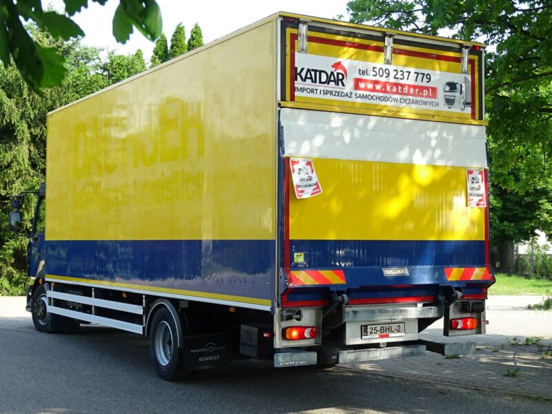 Renault Midlum D12 Euro 6 kontener 18p z windą klapa sypial sprowadzony! renault Midlum D12 Euro6 sypialna kontener winda 18 palet