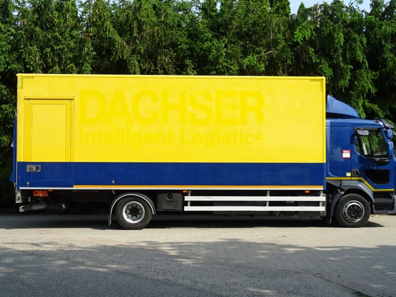 Renault Midlum D12 Euro 6 kontener 18p z windą klapa sypial sprowadzony! renault Midlum D12 Euro6 sypialna kontener winda 18 palet