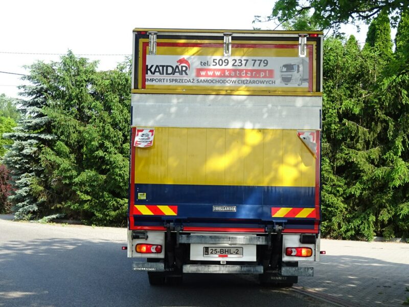 Renault Midlum D12 Euro 6 kontener 18p z windą klapa sypial sprowadzony! renault Midlum D12 Euro6 sypialna kontener winda 18 palet