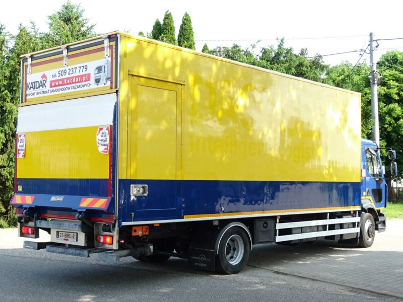 Renault Midlum D12 Euro 6 kontener 18p z windą klapa sypial sprowadzony! renault Midlum D12 Euro6 sypialna kontener winda 18 palet