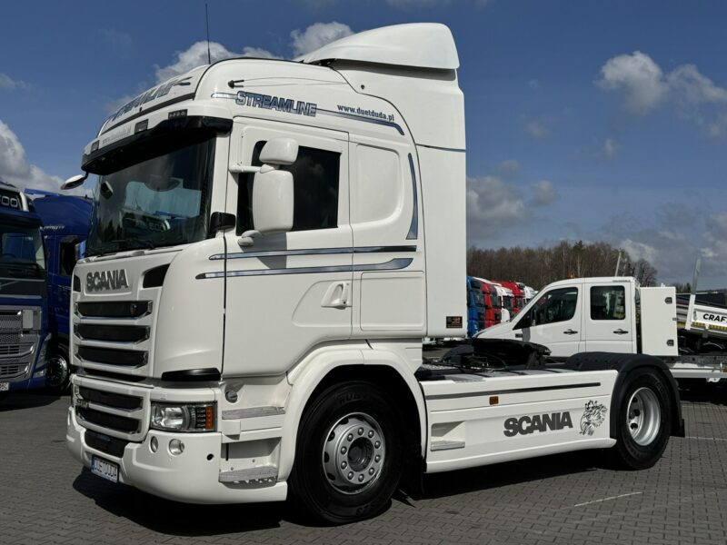 Scania G450 E6 Retarder Hydraulika 4x2 na Kołach 315/80/22,5r Manual Przód Tył na Poduszkach ( R450, R410) nie Man Volvo Mercedes