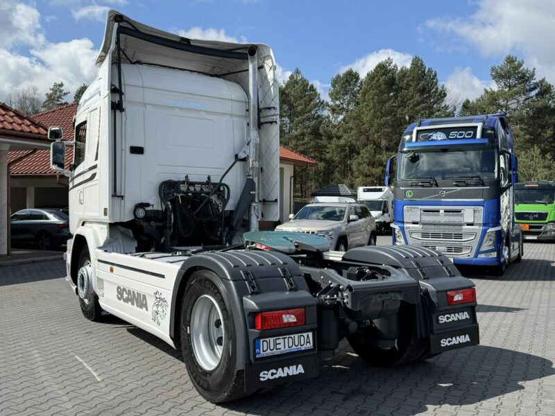 Scania G450 E6 Retarder Hydraulika 4x2 na Kołach 315/80/22,5r Manual Przód Tył na Poduszkach ( R450, R410) nie Man Volvo Mercedes