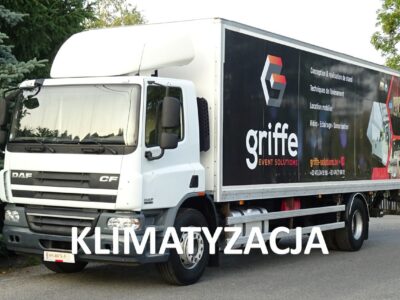 DAF CF 65.300 Euro 5 kontener 21 pal, winda klapa tylko 428 tys.km! DAF CF 65.300 Euro 5 kontener 21 pal, Sprowadzony winda TYLKO 428000km