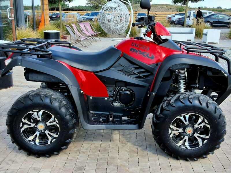 Kymco MXU MXU 500 IRS. 4x4 bardzo zadbany ATV QUAD homologacja ładny L7E
