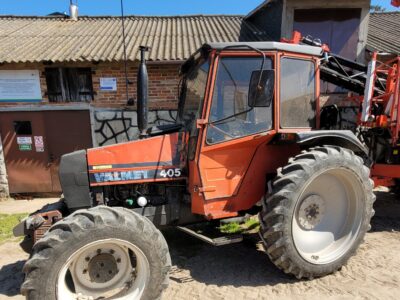 Ciągnik VALMET 405, 1988 r., wąskie koła, stan bdb, 7500 mth