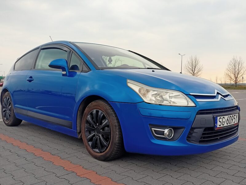 Citroen C4 coupe uszkodzony silnik