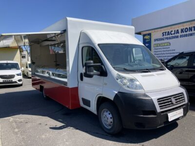 Fiat Ducato Autosklep Wędlin Gastronomiczny Food Truck Foodtruck sklep bar 2009