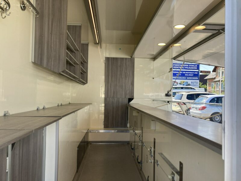 Fiat Ducato Autosklep Wędlin Gastronomiczny Food Truck Foodtruck sklep bar 2009