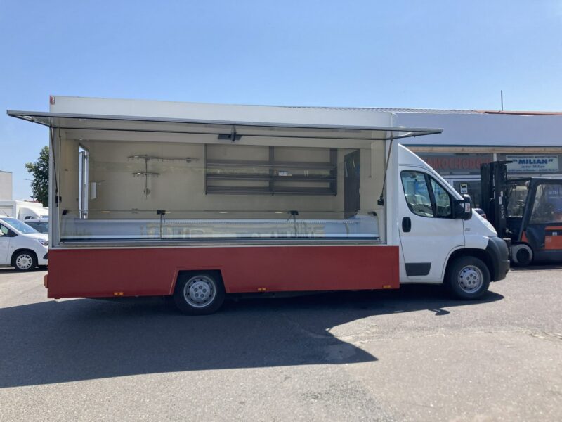 Fiat Ducato Autosklep Wędlin Gastronomiczny Food Truck Foodtruck sklep bar 2009