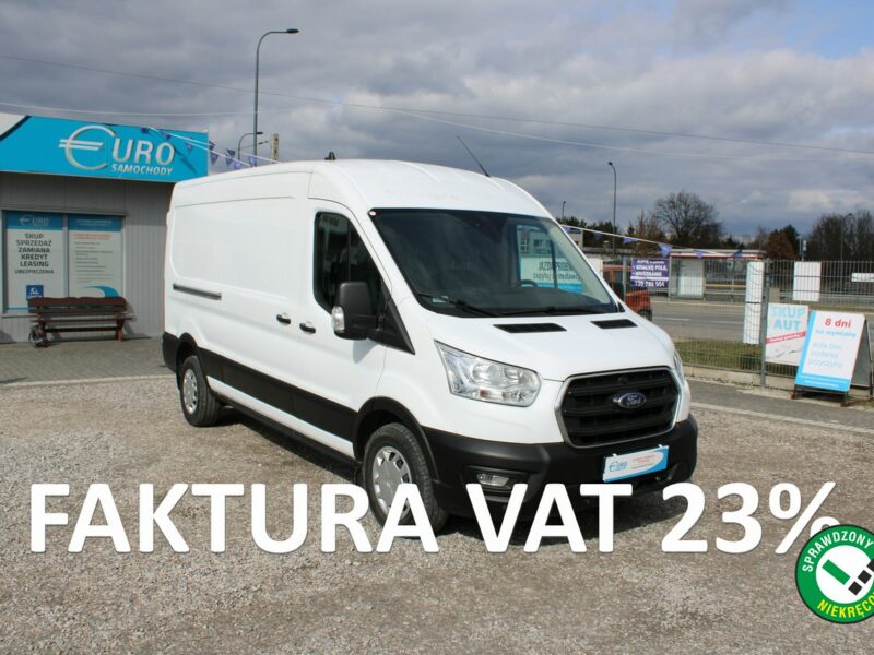 Ford Transit F-Vat,Salon Polska,L3H2,Gwarancja,3-osobowy,VAT-1