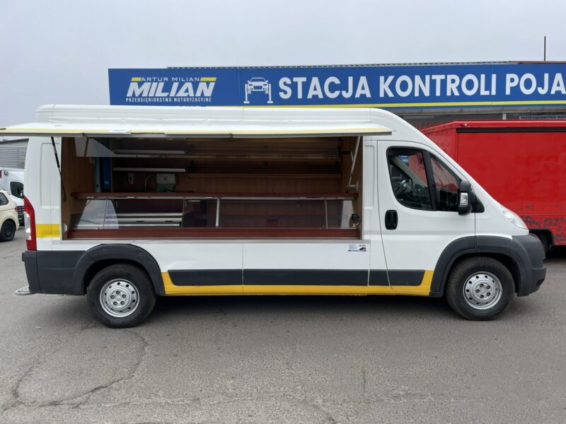 Citroen Jumper Jumper Autosklep wędlin Gastronomiczny Food Truck Foodtruck Sklep 2013