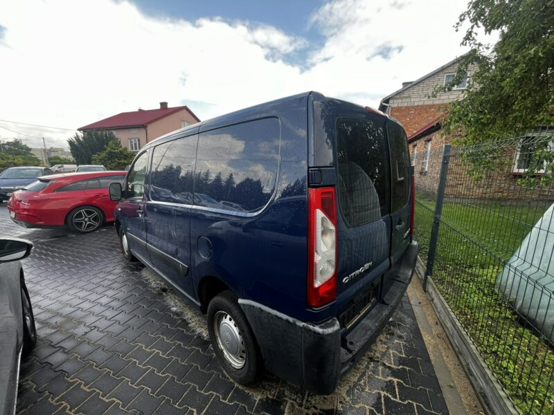 Citroen Jumpy Citroen Jumpy Long 1.6HDi 2007R Klimatyzacja 3-Osobowy Hak VAT-1A!