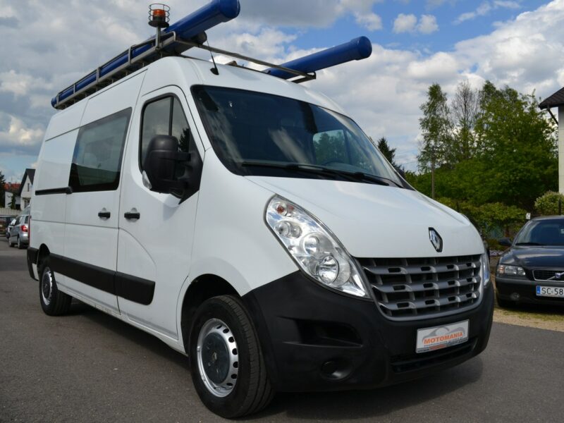 Renault Master 2.3 DCI * Klimatyzacja*Webasto*Obrotowy Fotel*Bagażnik*