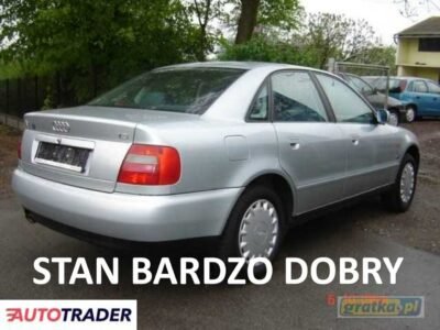 Audi A4 BEZWYPADKOWY85tys.km.idealnySERWISOWANYkrajowy B5 (1995-2001)