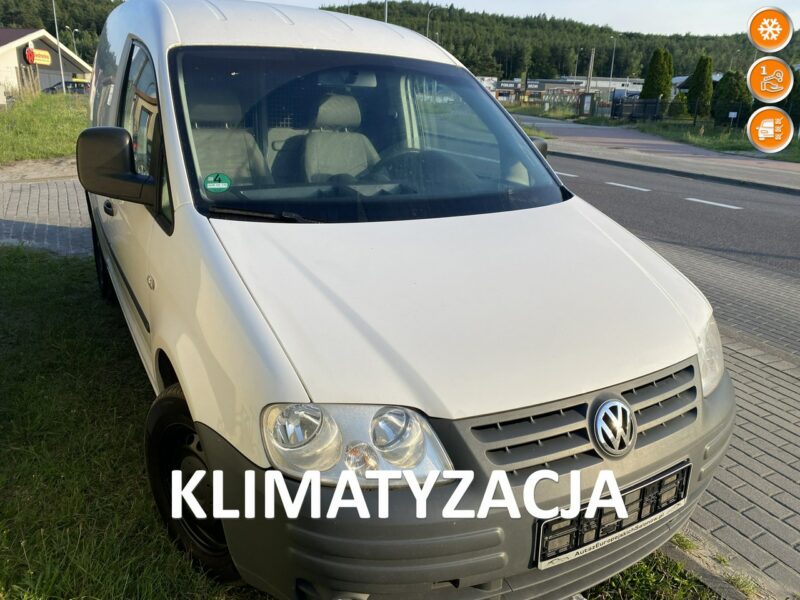 Volkswagen Caddy Symboliczny przebieg/Hak/Klimatyzacja/Webasto/Skrzydełka drzwi/ESP