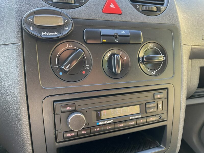 Volkswagen Caddy Symboliczny przebieg/Hak/Klimatyzacja/Webasto/Skrzydełka drzwi/ESP