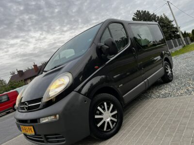Opel Vivaro Opel Vivaro 1.9DTi 2003r Dubel Kabina 6-Osobowy Brygadówka Serwis!