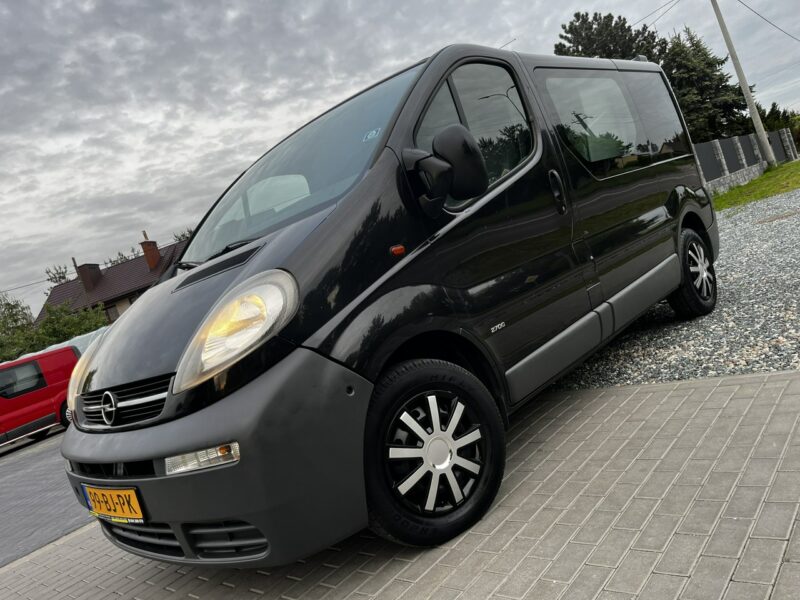 Opel Vivaro Opel Vivaro 1.9DTi 2003r Dubel Kabina 6-Osobowy Brygadówka Serwis!